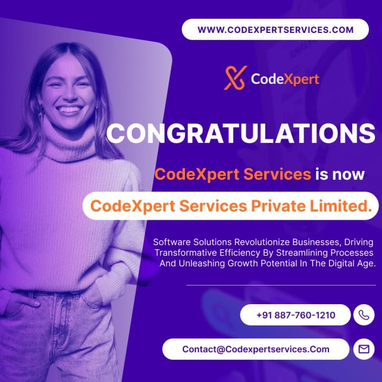 CodeXpert Services is now CodeXpert Services Private Limited